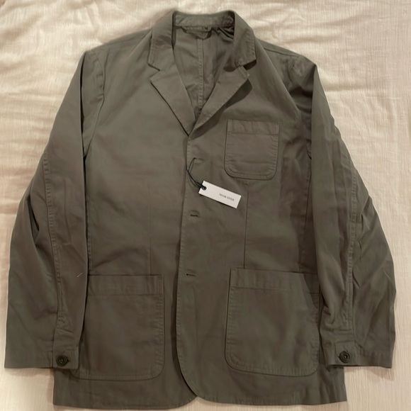 TAYLOR STITCH The Foundation SportCoat in Organic Smoked Olive Twill Size 44 NWT - Picture 1 of 4